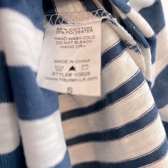 NWT S, Hayden Los Angeles Cotton Blend Tunic 17”-18”P2P - Picture 4 of 5